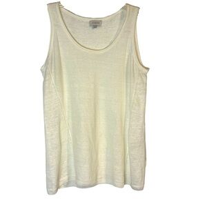 Kinross Linen Sleeveless Shirt